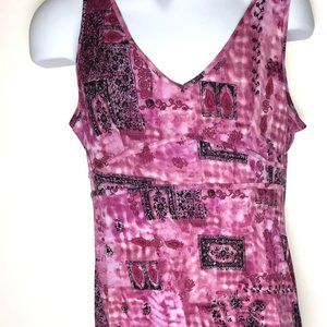 Uniform John Paul Richard Purple Mini Dress XL
